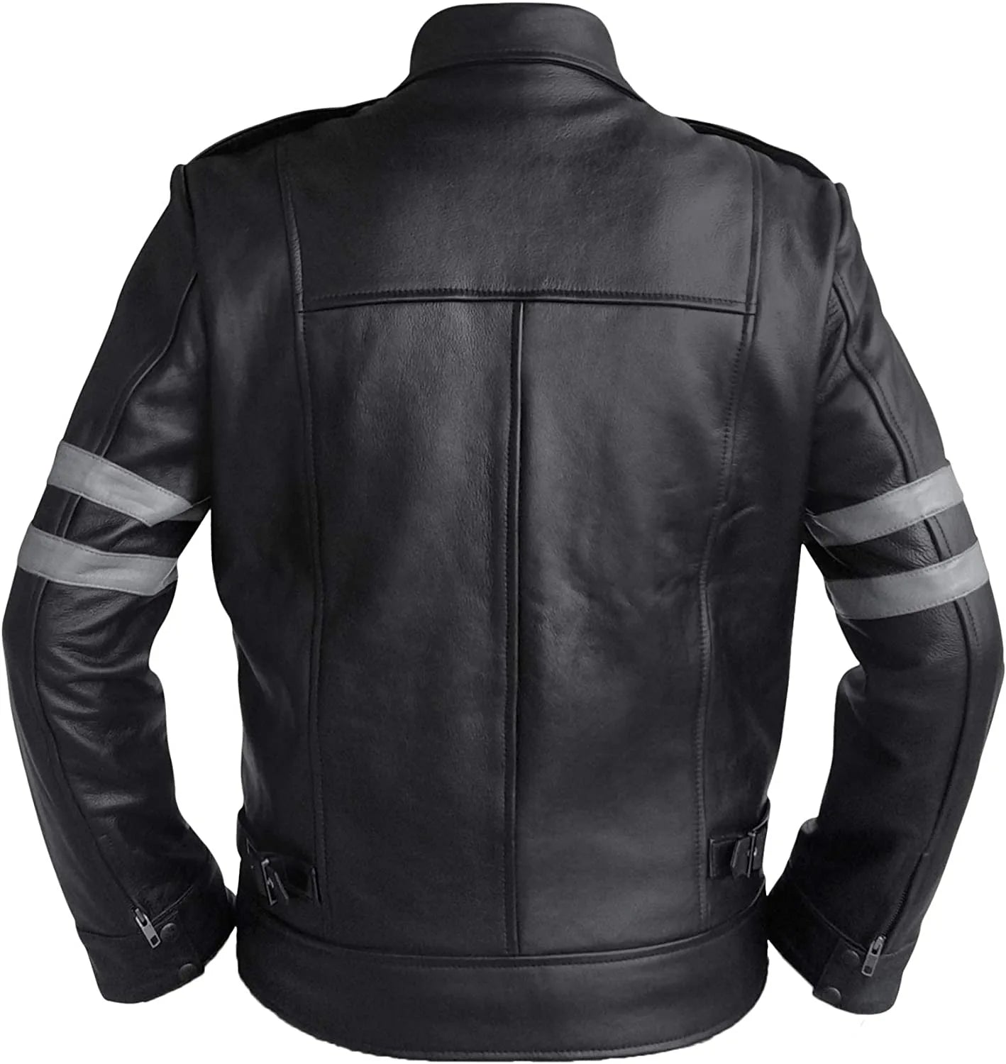 Leon Kennedy Resident Evil 6 Black Leather Jacket