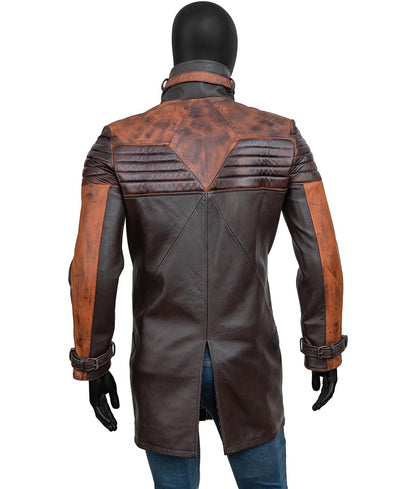 Watch Dogs 3 Legion Aiden Pearce Brown Leather Coat