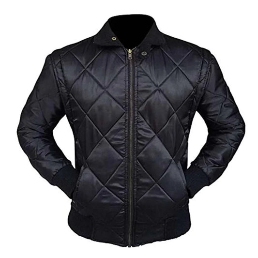 Ryan Gosling Drive Scorpion Black Bomber Jacket