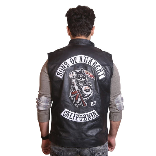 Jax Teller Sons of Anarchy Leather Vest