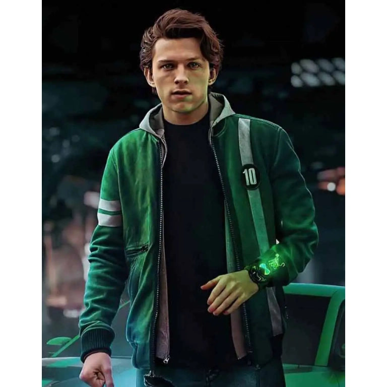 Tom Holland Ben 10 Ben Tennyson Leather Jacket