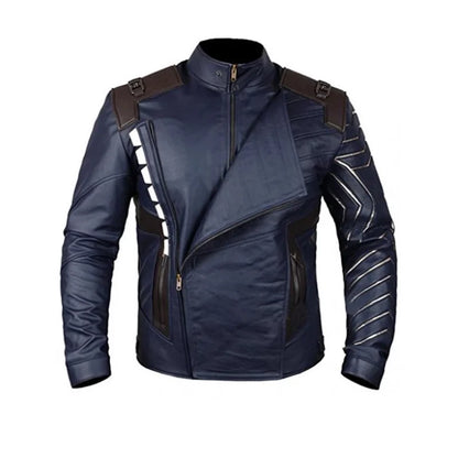 Avengers Infinity War Bucky Barnes Winter Soldier Leather Jacket